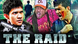 The Raid Redemption  MOVIE REACTION First Time Watching John Wicks Brother [upl. by Ynwat]