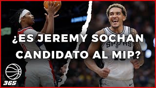 ¿Es Jeremy Sochan un candidato serio al MIP  BASKET 365 [upl. by Hamachi]