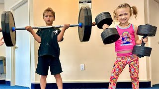 Epic Strength of These Kids Shocked Bodybuilders [upl. by Ardnikal]