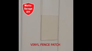 Vinyl Fence Repair [upl. by Nivrehs761]