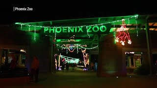 Sustainability at Phoenix ZooLights [upl. by Tabbi]