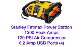 Stanley Fatmax 1200 Amps Power Station [upl. by Rab]