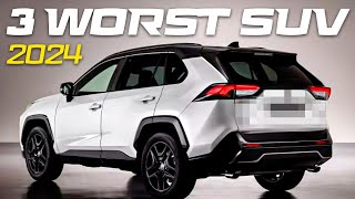 3 WORST and 4 BEST SUVs you could BUY THIS 2024 [upl. by Lorraine]