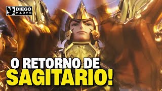 O RETORNO DE AIOROS DE SAGITÁRIO SAINT SEIYA 3D Os Cavaleiros do Zodíaco KOTZ [upl. by Atteuqihc253]