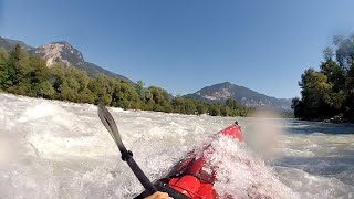 Flusswandern auf dem Inn Mötz  Kufstein [upl. by Diskson]