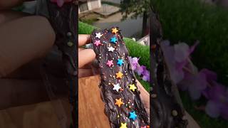 Cotton candy chocolate chocolate icecream food ytshorts candy shortsfeed cottoncandy cake [upl. by Sirovaj]