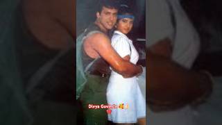 Tu Pagal Premi Awara 🥰 Divya Bharti  🫂Govinda shorts 💔 bollywood [upl. by Ecyrb]