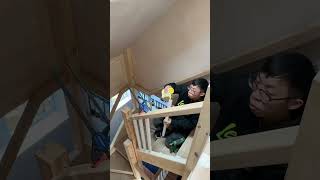 Installing Spindle on stairs youtube diy ytshorts wood carpentry carpenter staircase [upl. by Supmart]