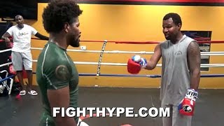 WHAT SHANE MOSLEY WAS REALLY TEACHING SHAWN PORTER WITH DANNY GARCIA IMITATION [upl. by Carothers]