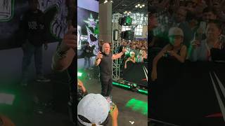 Triple H Surprise Entrance at Fanatics Fest👀 wwe shorts [upl. by Skier618]