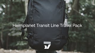 Sleek Travel Bag From Heimplanet  The Transit Line Travel Pack amp Heimplanet Carry Essentials [upl. by Aserehs]