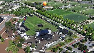 Drone Time Lapse of the building of Great Park Live in Irvine [upl. by Papagena]