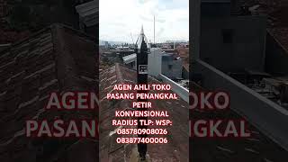 Toko agen pasang penangkal petir konvensional radius tlp wsp 085780908026 [upl. by Mateo]