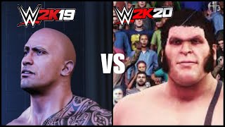 WWE 2K19 vs WWE 2K20 Which is better And why [upl. by Hettie]