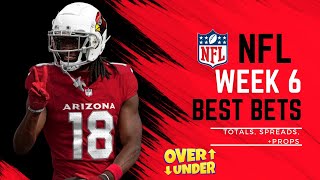 NFL Week 6 Gambling Show Best Bets Props Totals and more [upl. by Torrell]