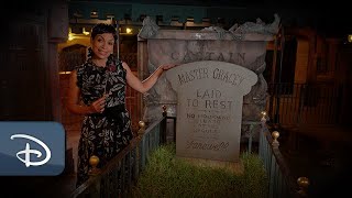 Haunted Mansion Tour With Rosario Dawson  Walt Disney World Resort [upl. by Everett792]