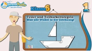 Winkel messen und zeichnen  Klasse 6 ★ Übung 1 [upl. by Tyson]