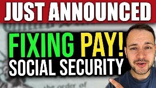 FINALLY Social Security Announces New PAYMENT FIX Addressing Overpayment… [upl. by Ardnad]