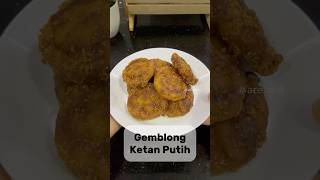 Gemblong ketan putih gemblong cemilanmanis idemasakansimple arehast [upl. by Ellocin]