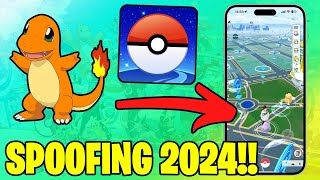 Pokemon GO Spoofing iOS amp Android  How to Play Pokemon GO Without MovingWalking in 2024 w Joystick [upl. by Holub]