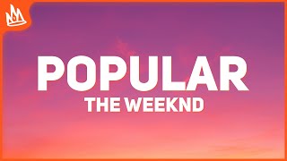 The Weeknd – Popular Lyrics ft Madonna amp Playboi Carti [upl. by Ammon475]