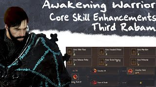 BDO Awakening Warrior  Third Rabam amp Core Skill Enhancements [upl. by Barrie851]