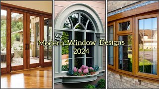 Modern window designs 2024  trending amp best wood window design steel wood aluminium upvc design [upl. by Nicki]