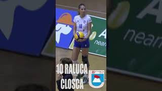 10 Raluca Dumitrița Cloșcă  CS Știința din Bacău  Volei feminin 2024  2025 [upl. by Noirod508]