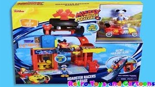 Mickey and the Roadster Racers Roadster Racers Garage Commercial Retro Toys and Cartoons [upl. by Perce]