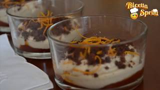 Mousse di castagne con crumble al cacao e marmellata di arance [upl. by Hull1]