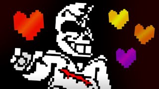 UNDERTALE DISTRUST SANS Phase 3  Ending [upl. by Yrod]