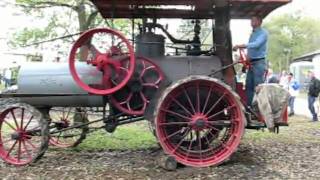 Kitten Steam Traction Engine And Thresher At Boonville Indiana [upl. by Lyndel]