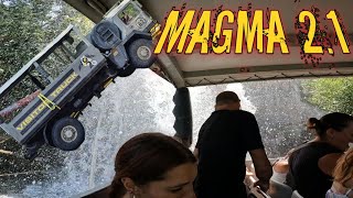 Movieland Park 2024  Magma 21 Onride  4x4 LKW Themenfahrt Extrem😱💧💧👌 [upl. by Whale179]