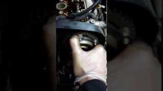 Opel A16XER Camshaft puley defect [upl. by Bicknell636]