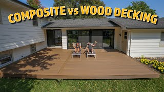 Is A Composite Deck Really Worth The Cost DIY Deck Build QampA [upl. by Dlawso789]