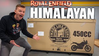 2024 ROYAL ENFIELD HIMALAYAN 450 Unboxing 40HP [upl. by Twum221]