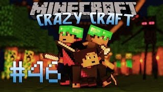 Minecraft Crazy Craft Adventure Episode 46  ENDER DEMON FIGHT [upl. by Lainahtan789]