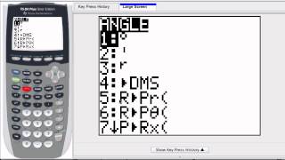 Graphing Calculator  Convert to Polar Coordinates [upl. by Hanako27]