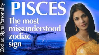 PISCES zodiac sign personality traits amp psychology according to astrology [upl. by Randi]