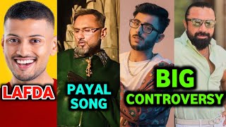 AJAZ KHAN amp CARRYMINATI LAFDA AGAIN 😡 YOYO HONEY SINGH PAYAL SONG POSTER 🥶 TECH BURNER CONTROVERSY 😱 [upl. by Lorin]