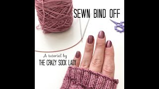 Sewn Bind Off Tutorial [upl. by Adni]