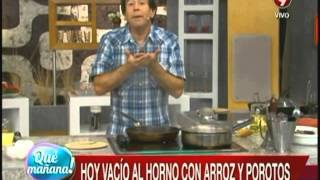 Hoy cocinamos Vacío al horno con arroz y porotos [upl. by Tommi]