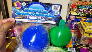 New 2024 Phantom Fireworks Super Colossal Smoke Ball [upl. by Ahsuoj220]