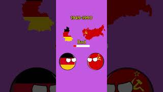 History of German relations with Russia countryballs Germany russia ussr [upl. by Tdnarb]