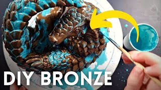 How To Paint REALISTIC Bronze Effect [upl. by Stella836]