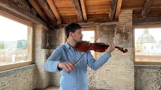 Sound Sample Violin Eugenio Weiss Trieste 1899 [upl. by Ahsinwad]