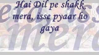 Abhi Kuch Dino Se Lyrics [upl. by Enelav943]