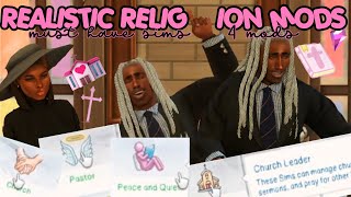 10 MUST HAVE SIMS 4 RELIGION MODS🙏🏽 FUNCTIONAL CHURCHES💒 RELIGION MODS🤲🏽 CHRISTIANTY SIMS 4 MOD [upl. by Notreb699]