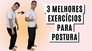 MELHORE A SUA POSTURA COM EXERCÍCIOS FÁCEIS  Nível 3 [upl. by Lerat]