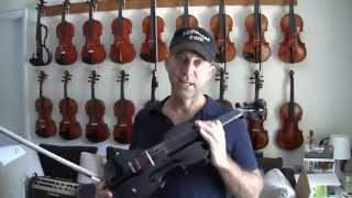 Barcus Berry Acoustic Electric Violin Review [upl. by Aihset]